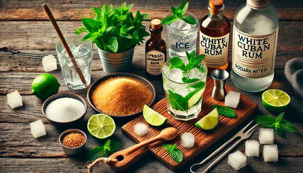 ingredientes perfectos para mojito