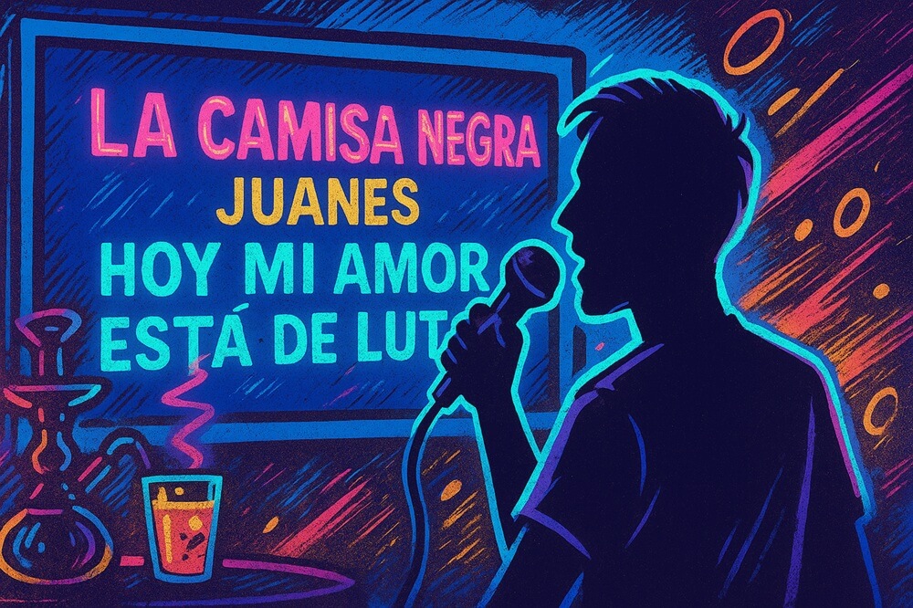 cumpleaños karaoke madrid cantando canciones tipicas